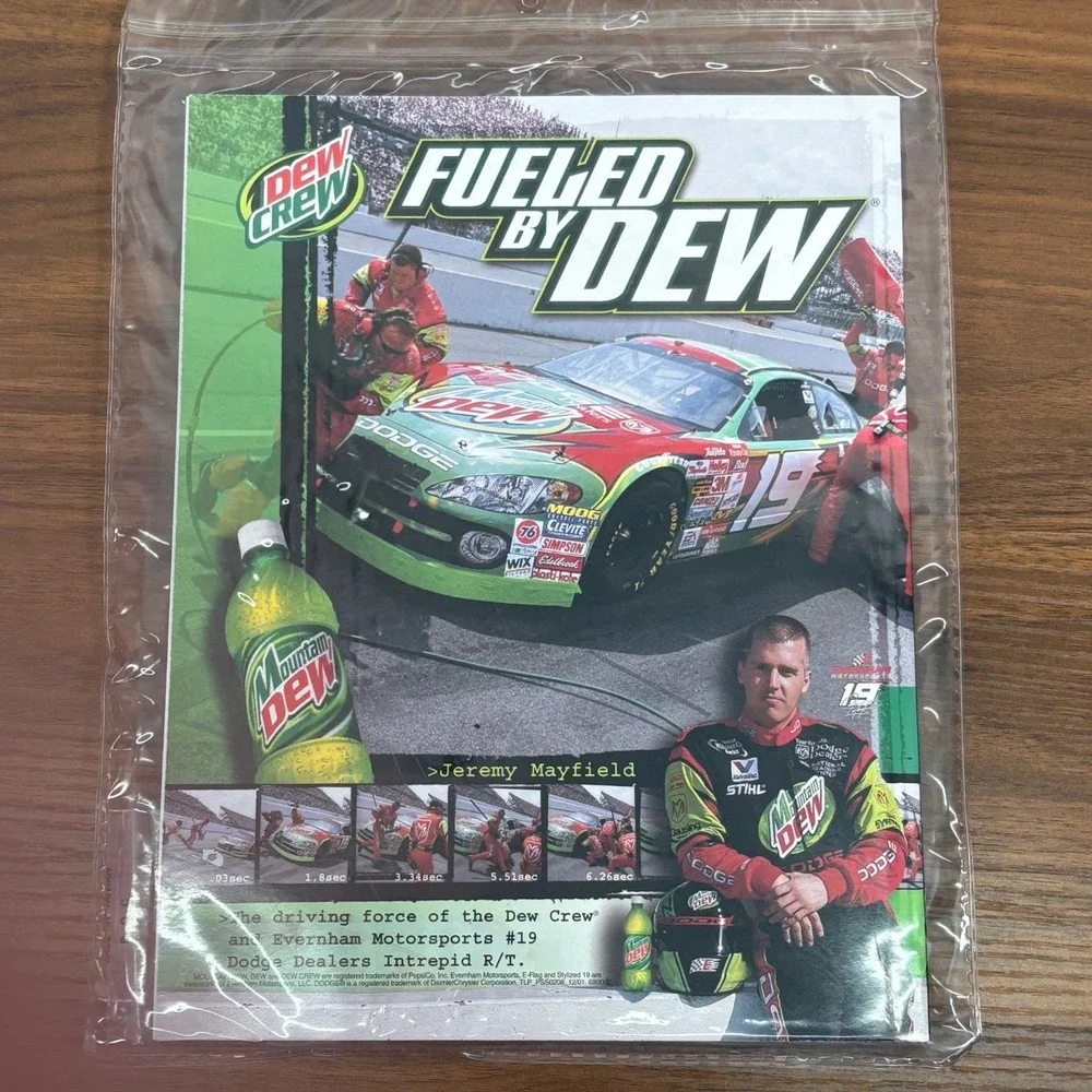 Looney Tunes NASCAR Monte‎ Carlo 400 2002 Program CD and Collectors Pin NEW